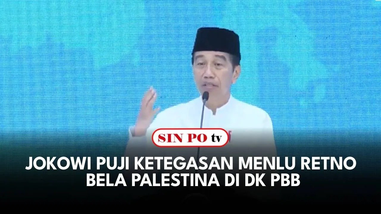 Jokowi Puji Ketegasan Menlu Retno Bela Palestina Di DK PBB