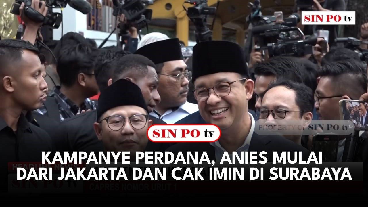 Kampanye Perdana, Anies Mulai Dari Jakarta Dan Cak Imin Di Surabaya