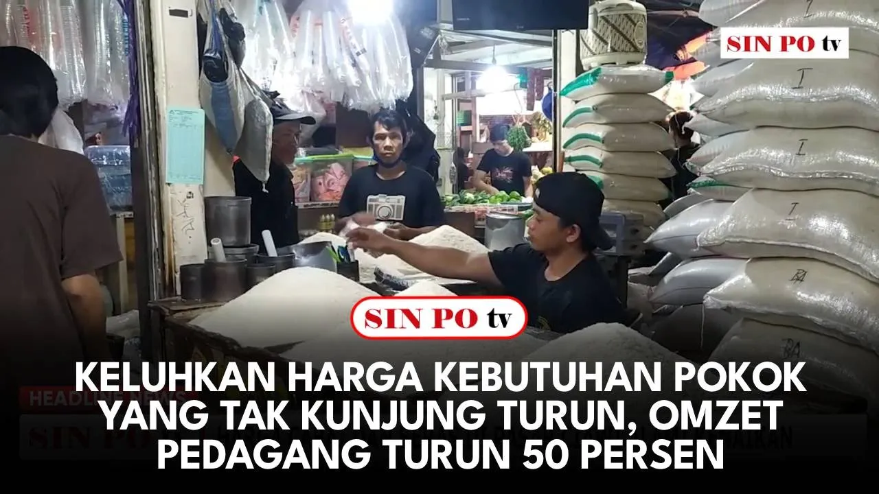 Keluhkan Harga Kebutuhan Pokok yang Tak Kunjung Turun, Omzet Pedagang Turun 50 Persen