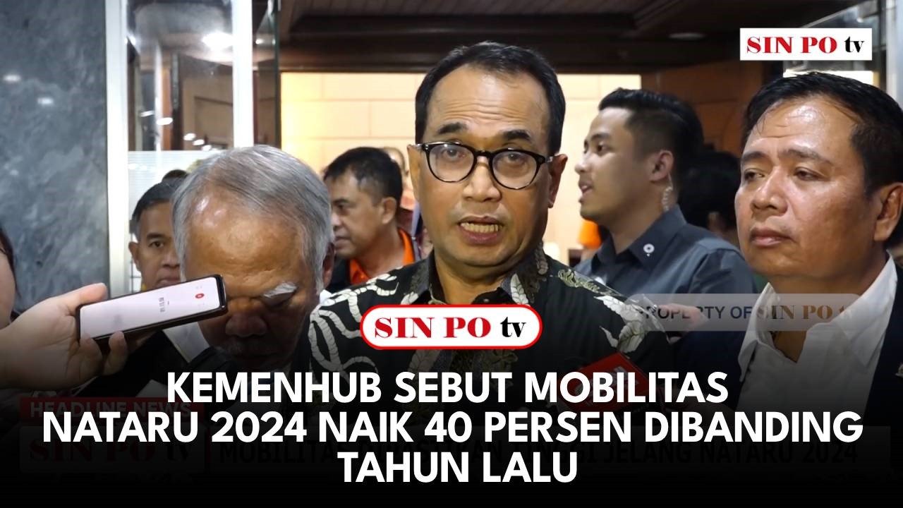 Kemenhub Sebut Mobilitas Nataru 2024 Naik 40 Persen Dibanding Tahun Lalu