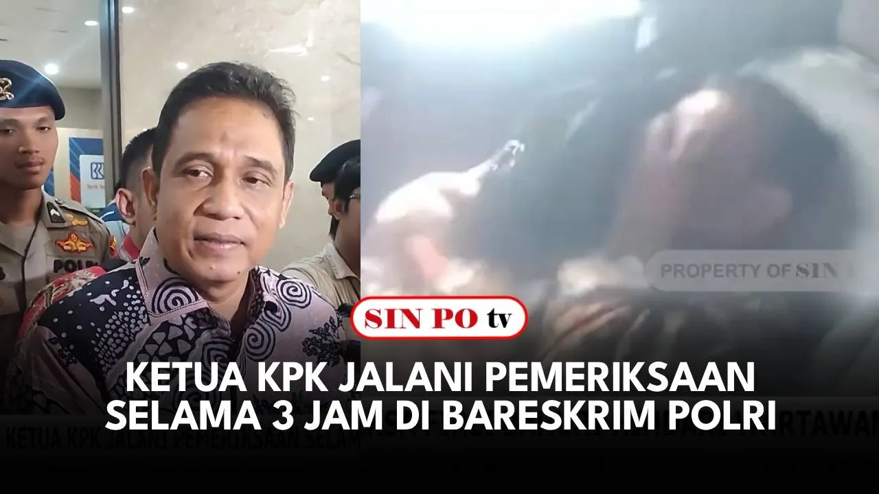 Ketua KPK Jalani Pemeriksaan Selama 3 Jam Di Bareskrim Polri