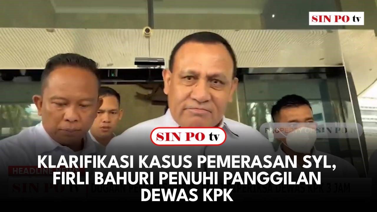 Klarifikasi Kasus Pemerasan SYL, Firli Bahuri Penuhi Panggilan Dewas KPK