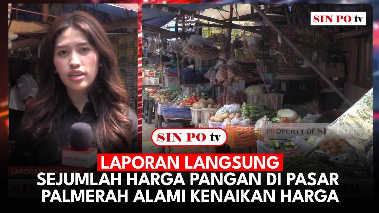 Laporan Langsung - Sejumlah Harga Pangan di Pasar Palmerah Alami Kenaikan Harga