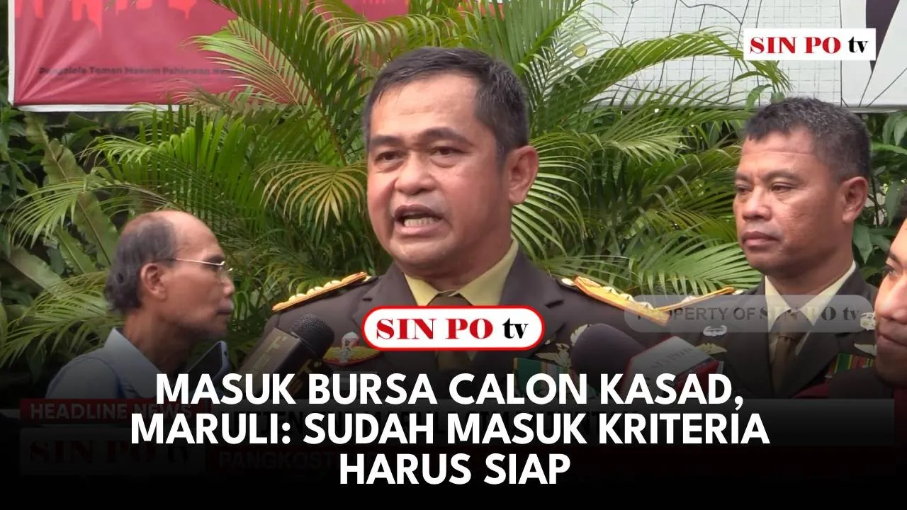 Masuk Bursa Calon Kasad, Maruli: Sudah Masuk Kriteria Harus Siap