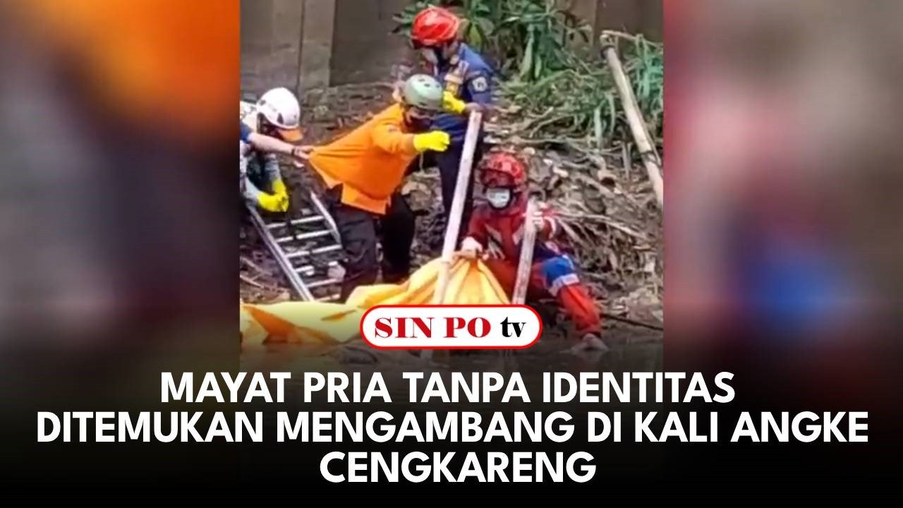 Mayat Pria Tanpa Identitas Ditemukan Mengambang Di Kali Angke Cengkareng