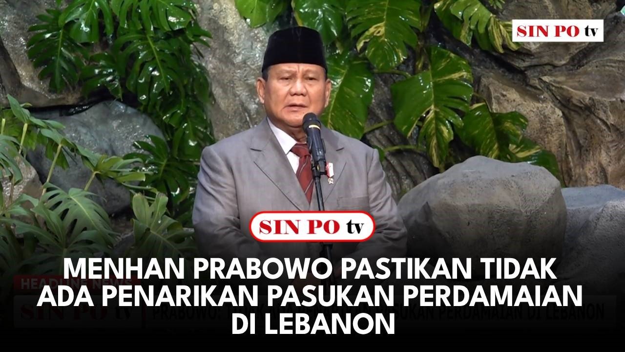 Menhan Prabowo Pastikan Tidak Ada Penarikan Pasukan Perdamaian di Lebanon