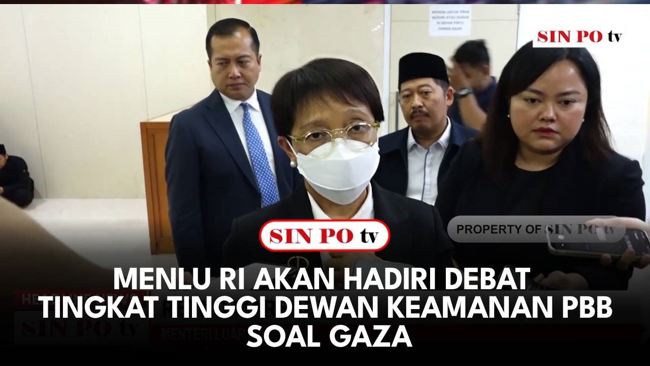 Menlu RI Akan Hadiri Debat Tingkat Tinggi Dewan Keamanan PBB Soal Gaza