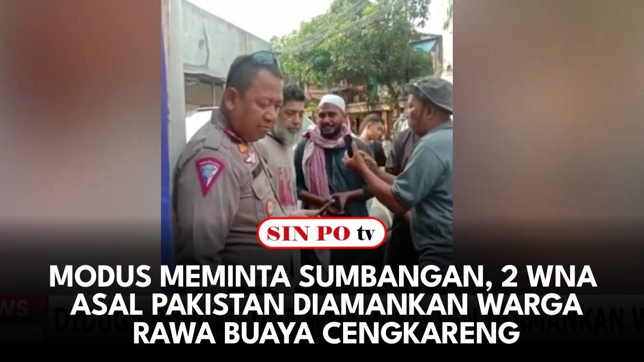 Modus Meminta Sumbangan, 2 WNA Asal Pakistan Diamankan Warga Rawa Buaya Cengkareng