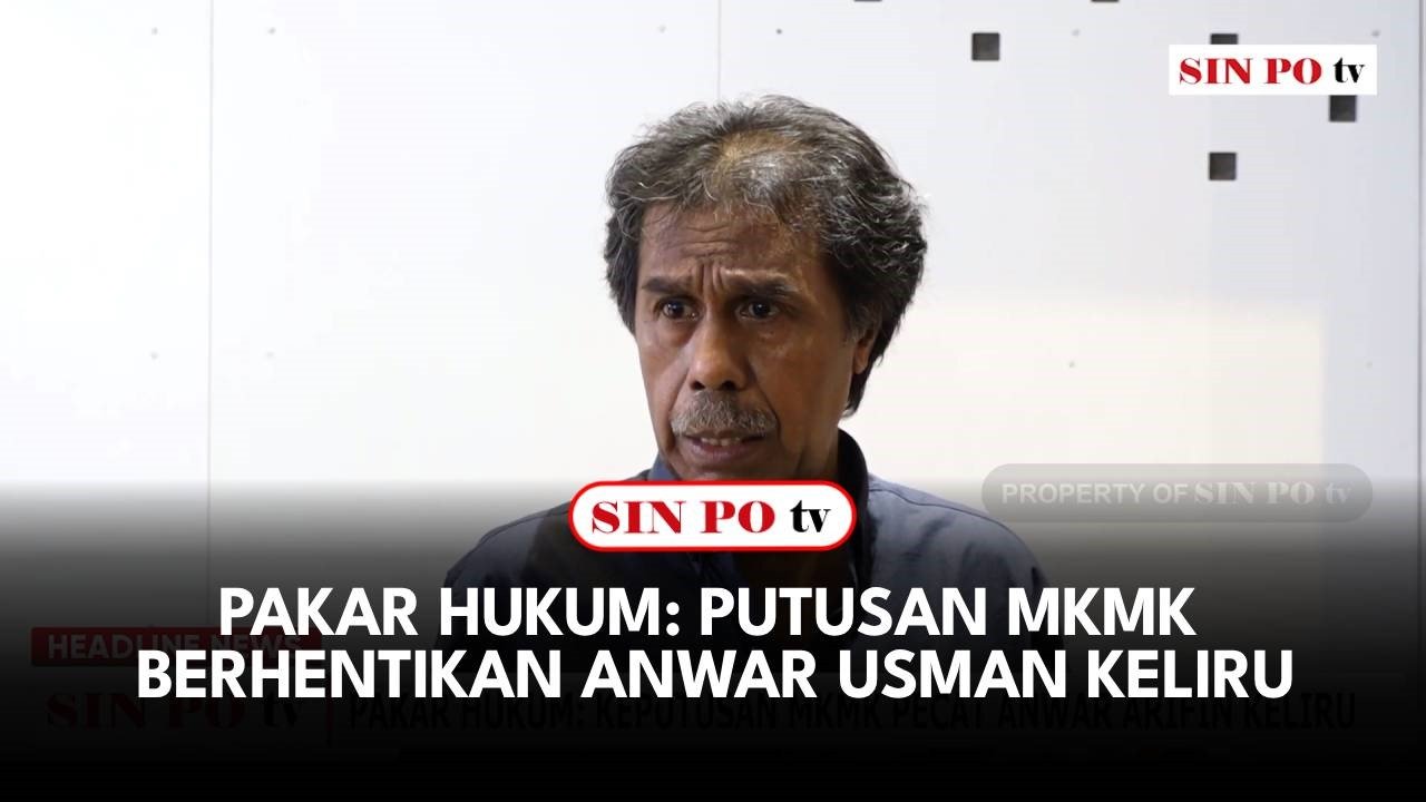 Pakar Hukum: Putusan MKMK Berhentikan Anwar Usman Keliru