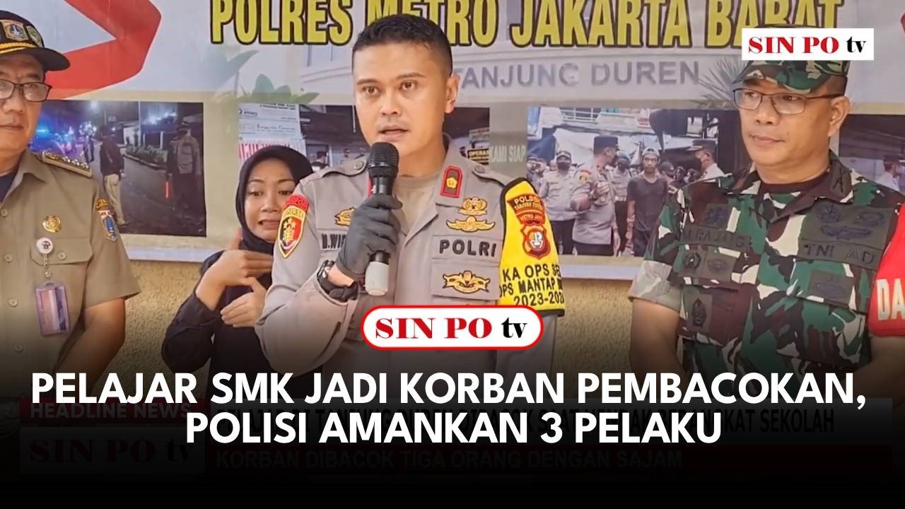 Pelajar SMK Jadi Korban Pembacokan, Polisi Amankan 3 Pelaku