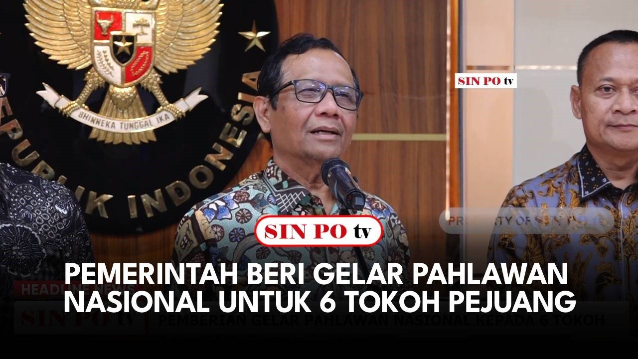 Pemerintah Beri Gelar Pahlawan Nasional Untuk 6 Tokoh Pejuang