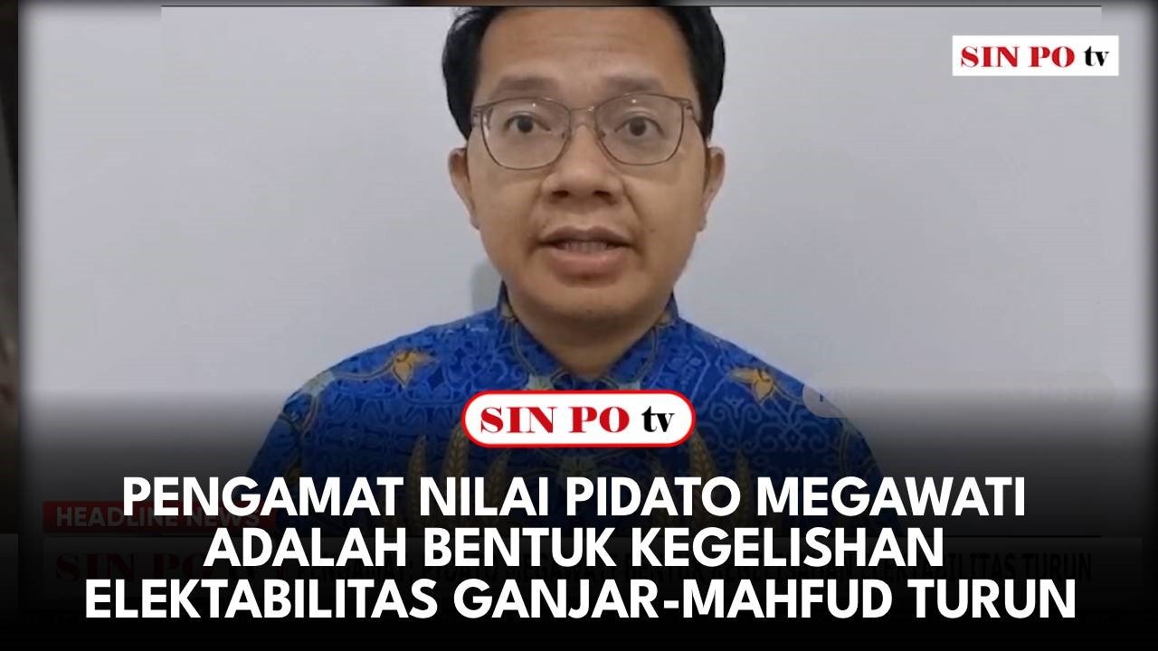 Pengamat Nilai Pidato Megawati Adalah Bentuk Kegelishan Elektabilitas Ganjar Mahfud Turun