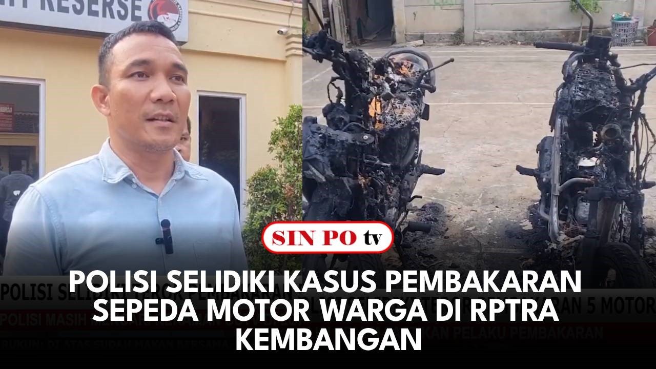 Polisi Selidiki Kasus Pembakaran Sepeda Motor Warga di RPTRA Kembangan