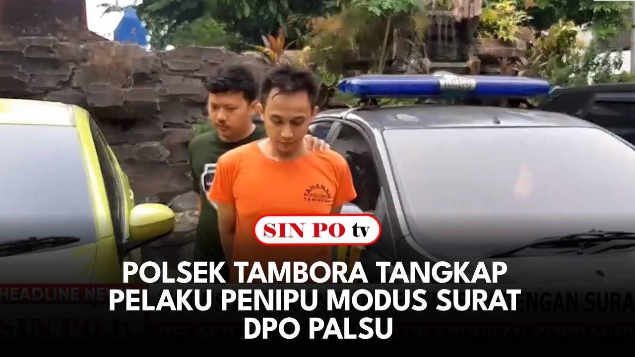 Polsek Tambora Tangkap Pelaku Penipu Modus Surat DPO Palsu