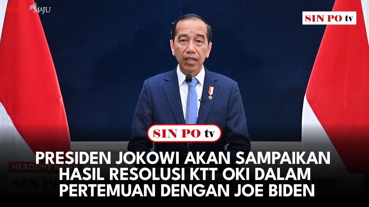 Presiden Jokowi Akan Sampaikan Hasil Resolusi KTT OKI Dalam Pertemuan Dengan Joe Biden