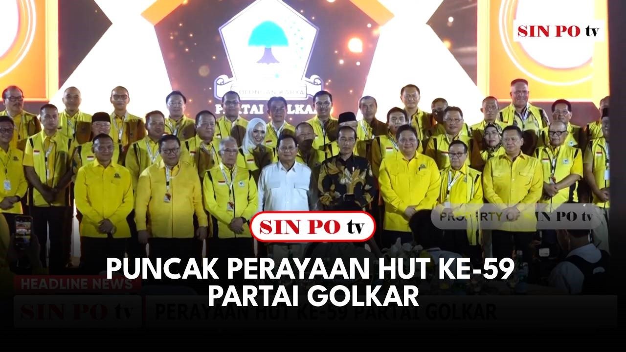 Puncak Perayaan HUT Ke-59 Partai Golkar