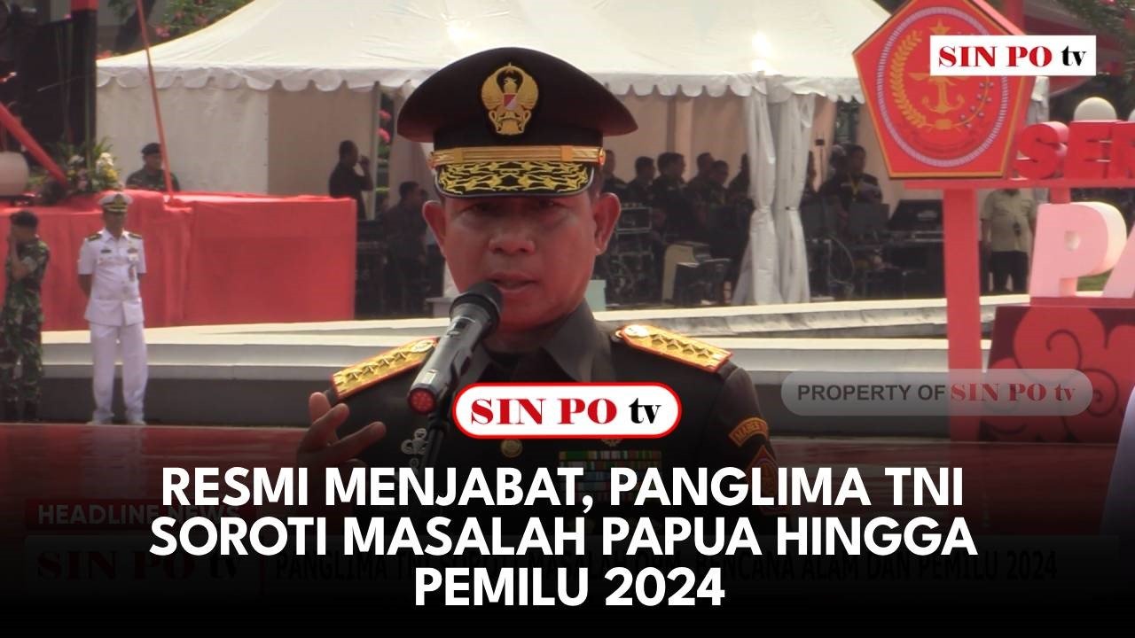 Resmi Menjabat, Panglima TNI Soroti Masalah Papua Hingga Pemilu 2024