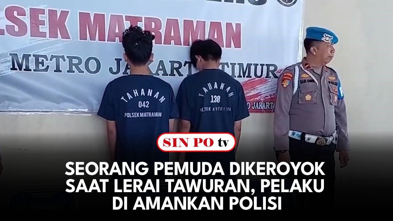 Seorang Pemuda Dikeroyok Saat Lerai Tawuran, Pelaku Di Amankan Polisi