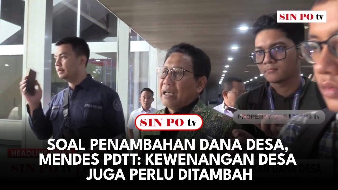 Soal Penambahan Dana Desa, Mendes PDTT: Kewenangan Desa Juga Perlu Ditambah