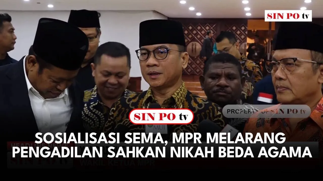 Sosialisasi SEMA, MPR Melarang Pengadilan Sahkan Nikah Beda Agama