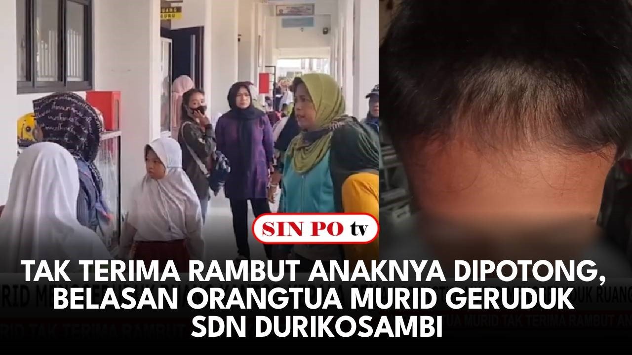 Tak Terima Rambut Anaknya Dipotong, Belasan Orangtua Murid Geruduk SDN Durikosambi