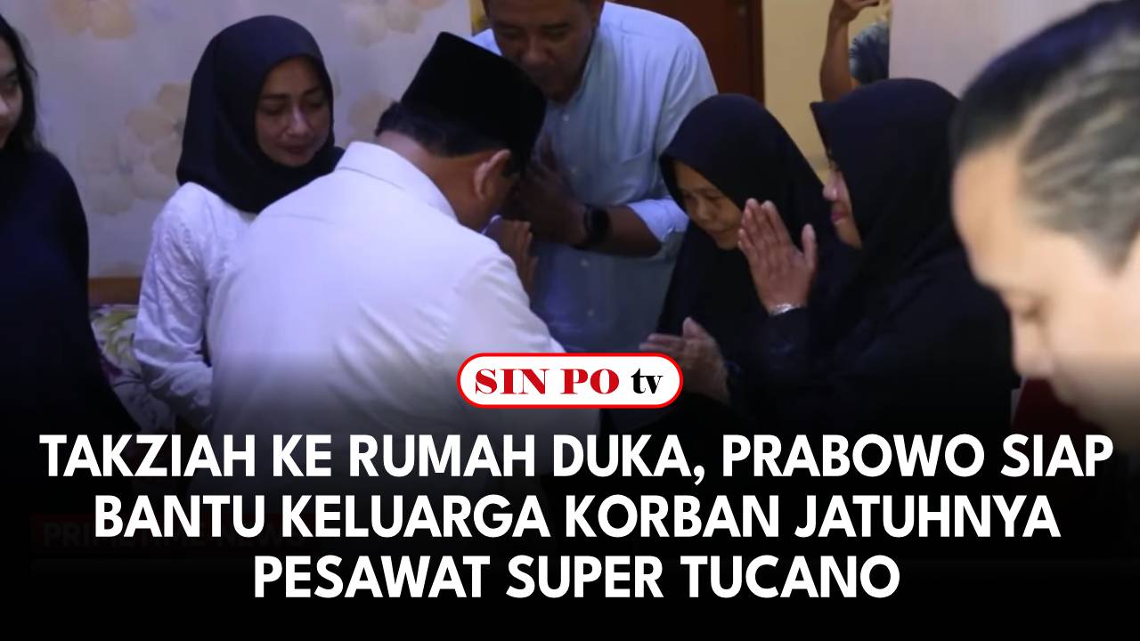 Takziah Ke Rumah Duka, Prabowo Siap Bantu Keluarga Korban Jatuhnya Pesawat Super Tucano