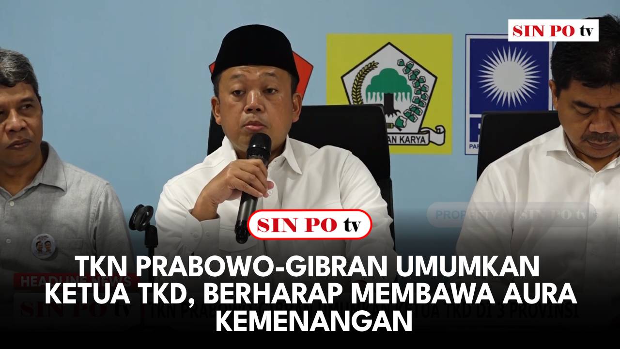 TKN Prabowo-Gibran Umumkan Ketua TKD, Berharap Membawa Aura Kemenangan