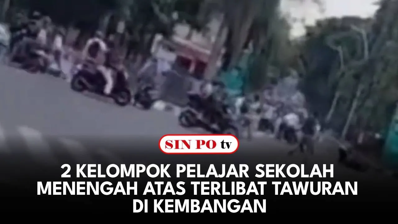 2 Kelompok Pelajar Sekolah Menengah Atas Terlibat Tawuran Di Kembangan