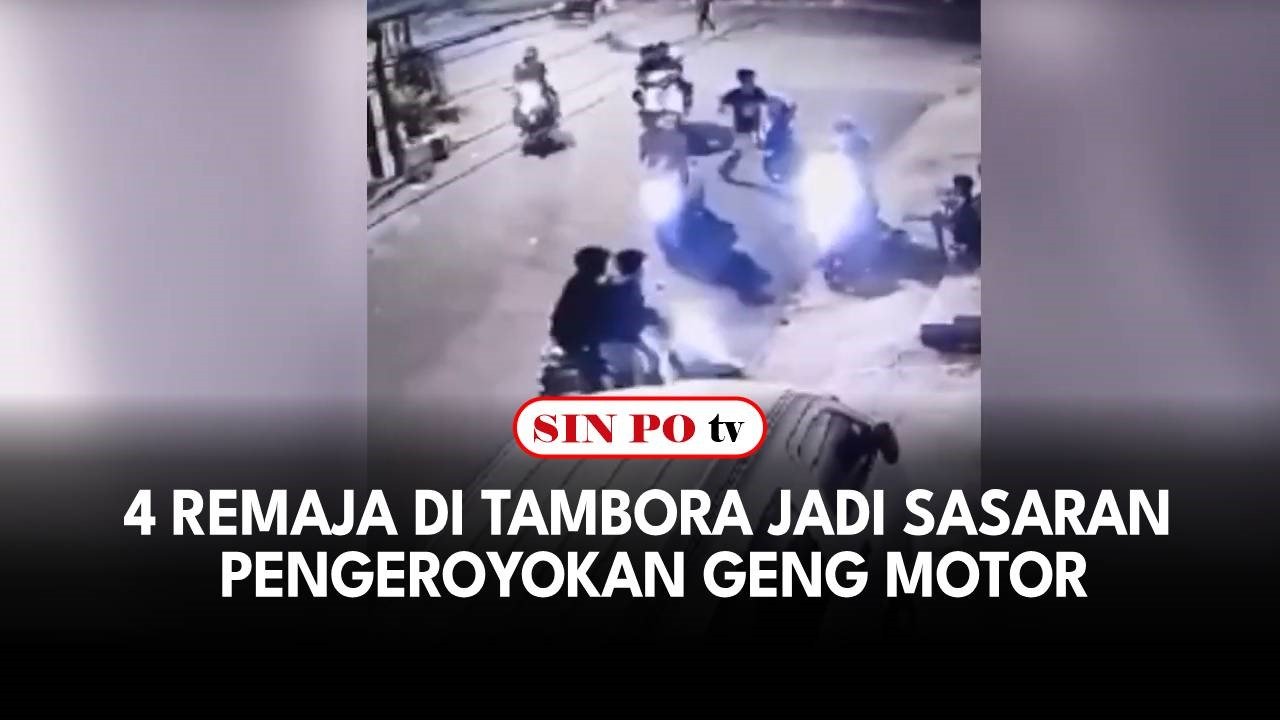 4 Remaja di Tambora Jadi Sasaran Pengeroyokan Geng Motor