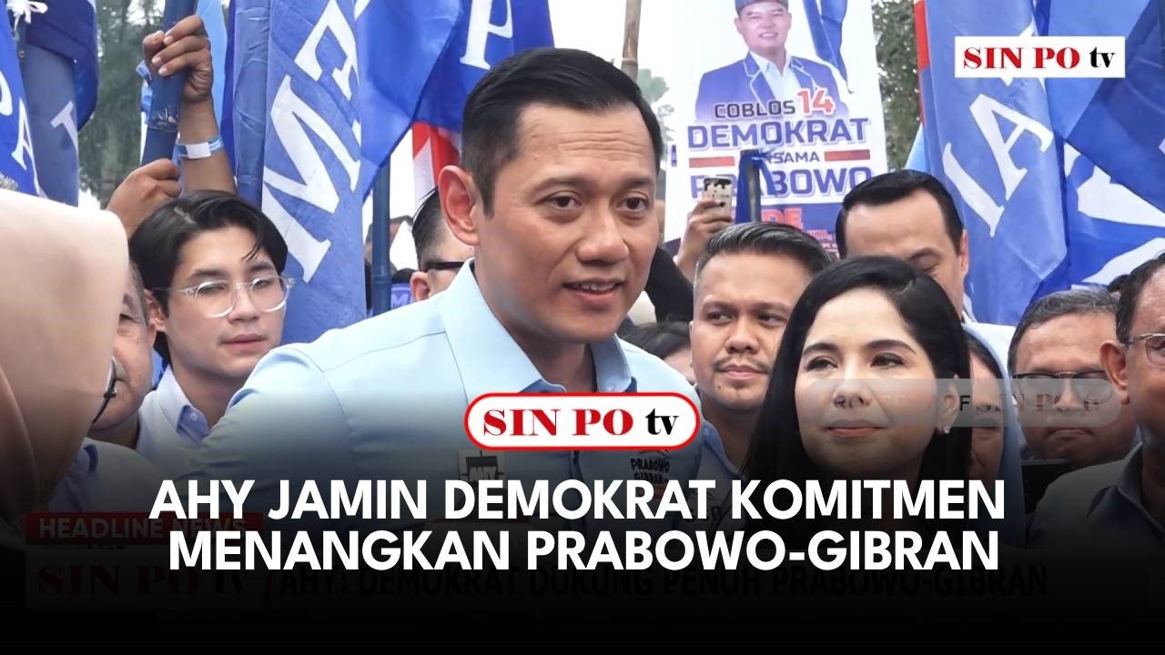 AHY Jamin Demokrat Komitmen Menangkan Prabowo-Gibran