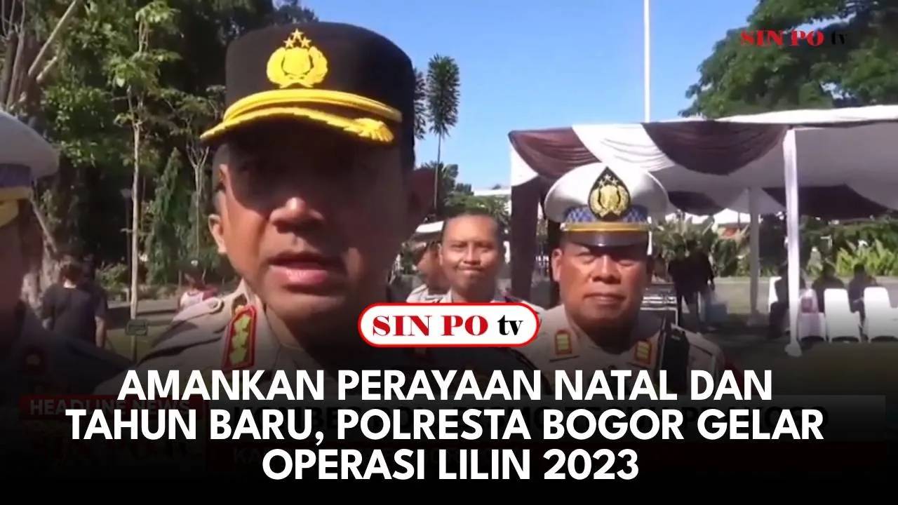 Amankan Perayaan Natal dan Tahun Baru, Polresta Bogor Gelar Operasi Lilin 2023