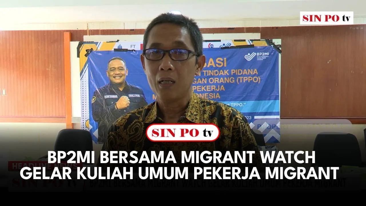 BP2MI Bersama Migrant Watch Gelar Kuliah Umum Pekerja Migrant