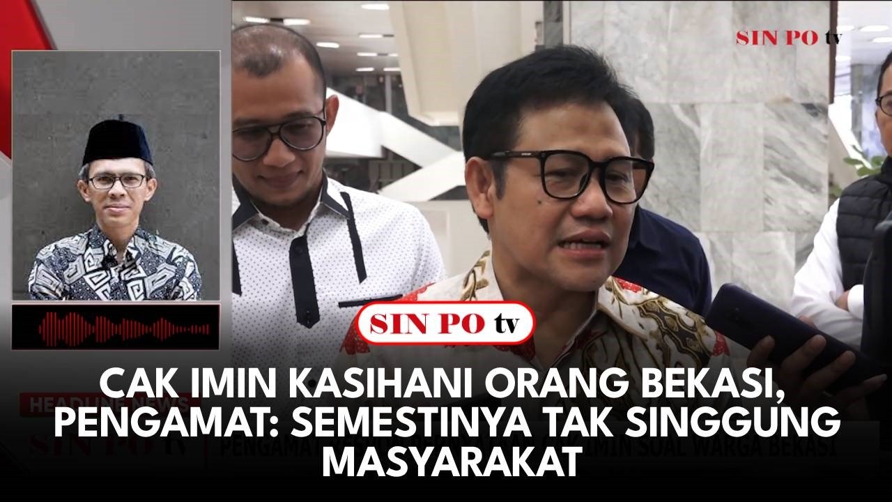 Cak Imin Kasihani Orang Bekasi, Pengamat: Semestinya Tak Singgung Masyarakat