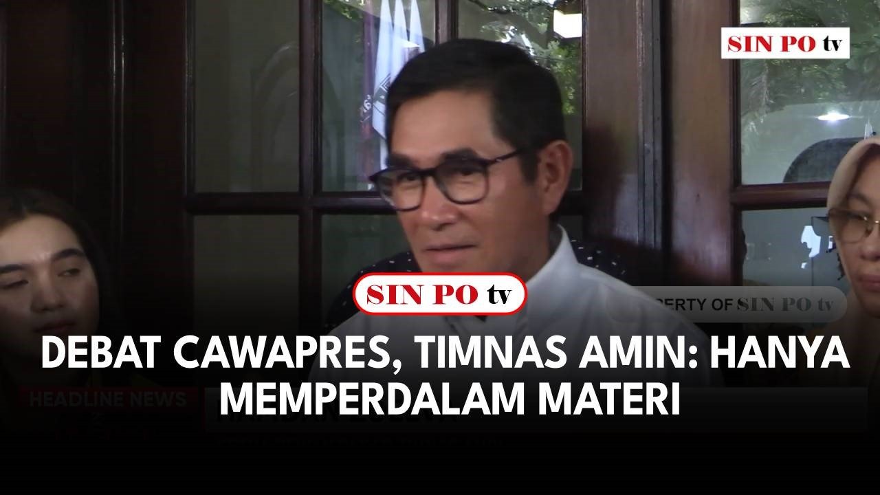 Debat Cawapres, Timnas Amin: Hanya Memperdalam Materi