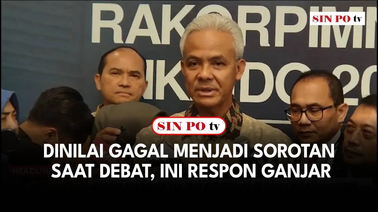 Dinilai Gagal Menjadi Sorotan Saat Debat, Ini Respon Ganjar