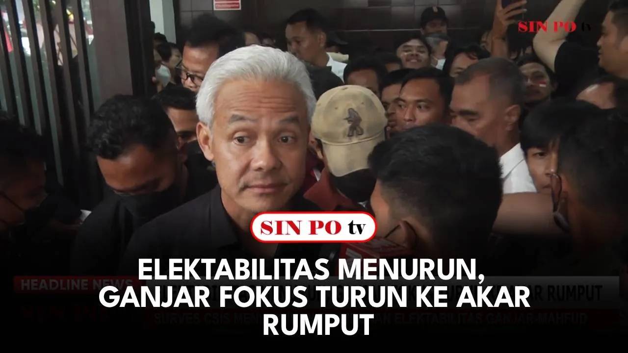 Elektabilitas Menurun, Ganjar Fokus Turun Ke Akar Rumput