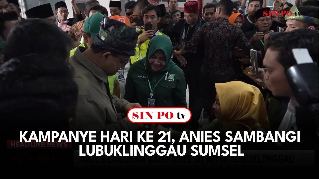 Kampanye Hari ke 21, Anies Sambangi Lubuklinggau Sumsel