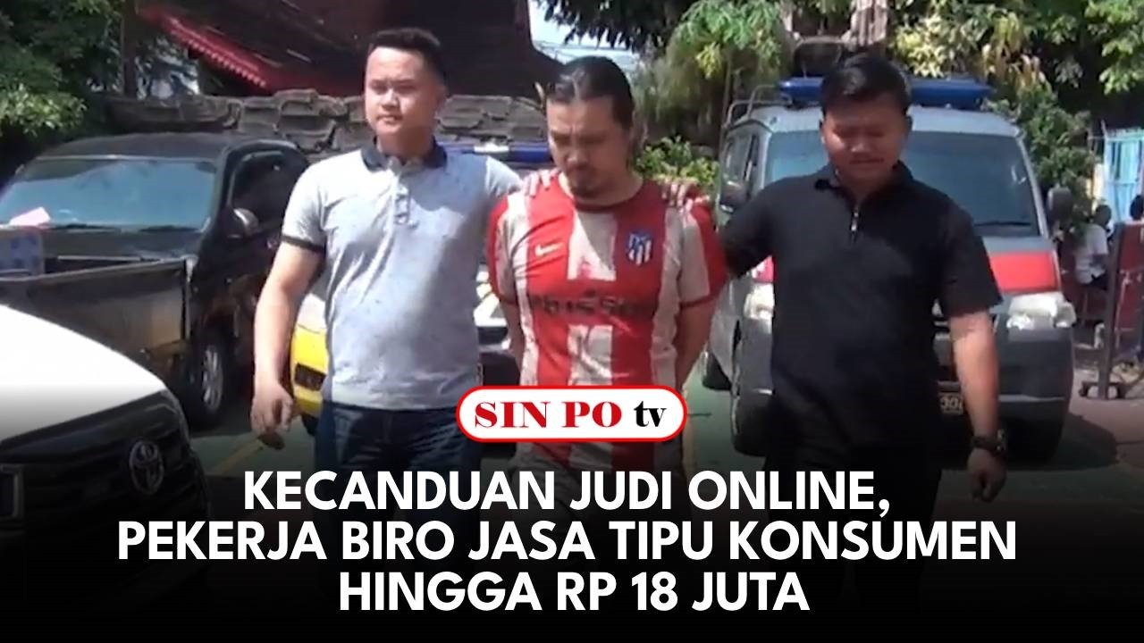 Kecanduan Judi Online, Pekerja Biro Jasa Tipu Konsumen Hingga Rp18 Juta