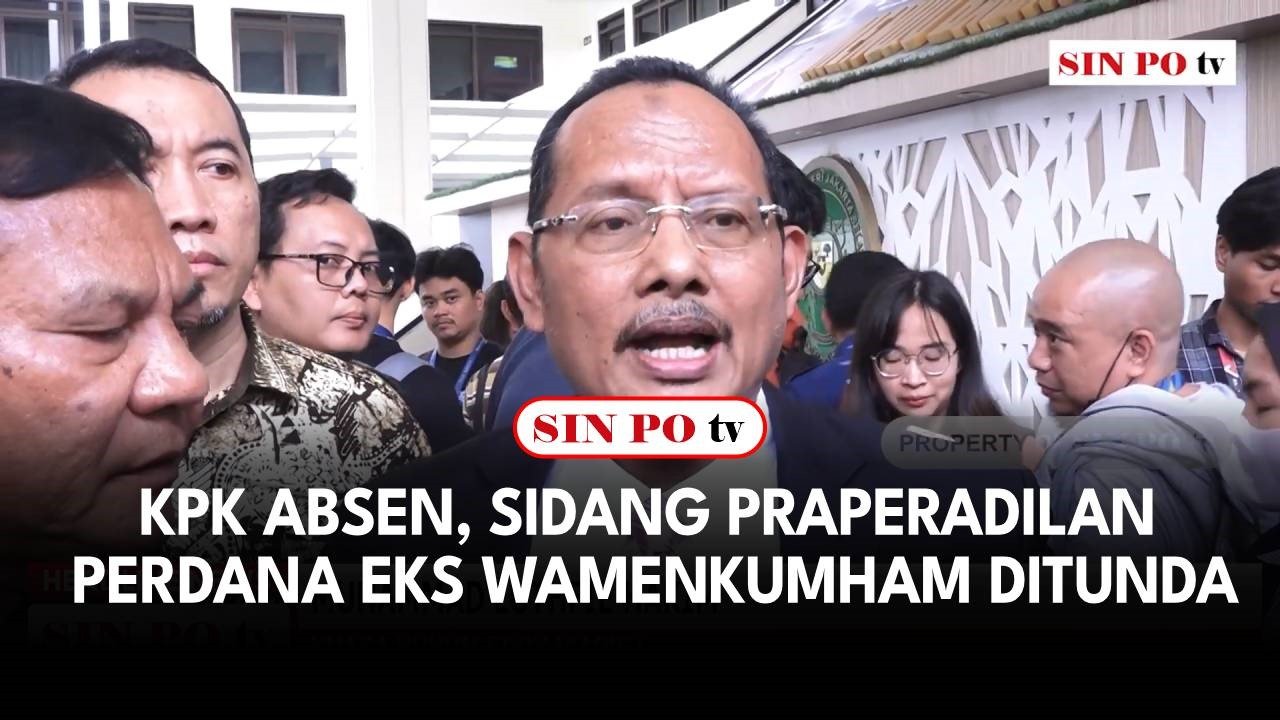 KPK Absen, Sidang Praperadilan Perdana Eks Wamenkumham Ditunda