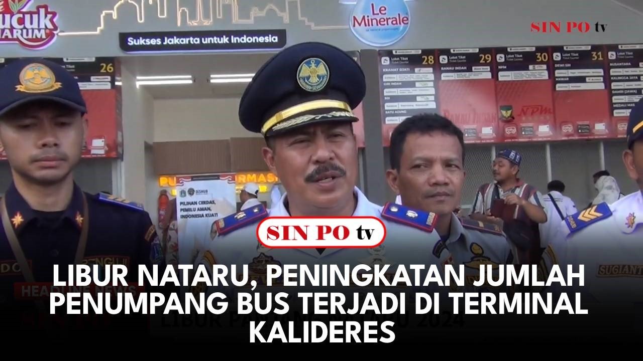 Libur Nataru, Peningkatan Jumlah Penumpang Bus Terjadi di Terminal Kalideres