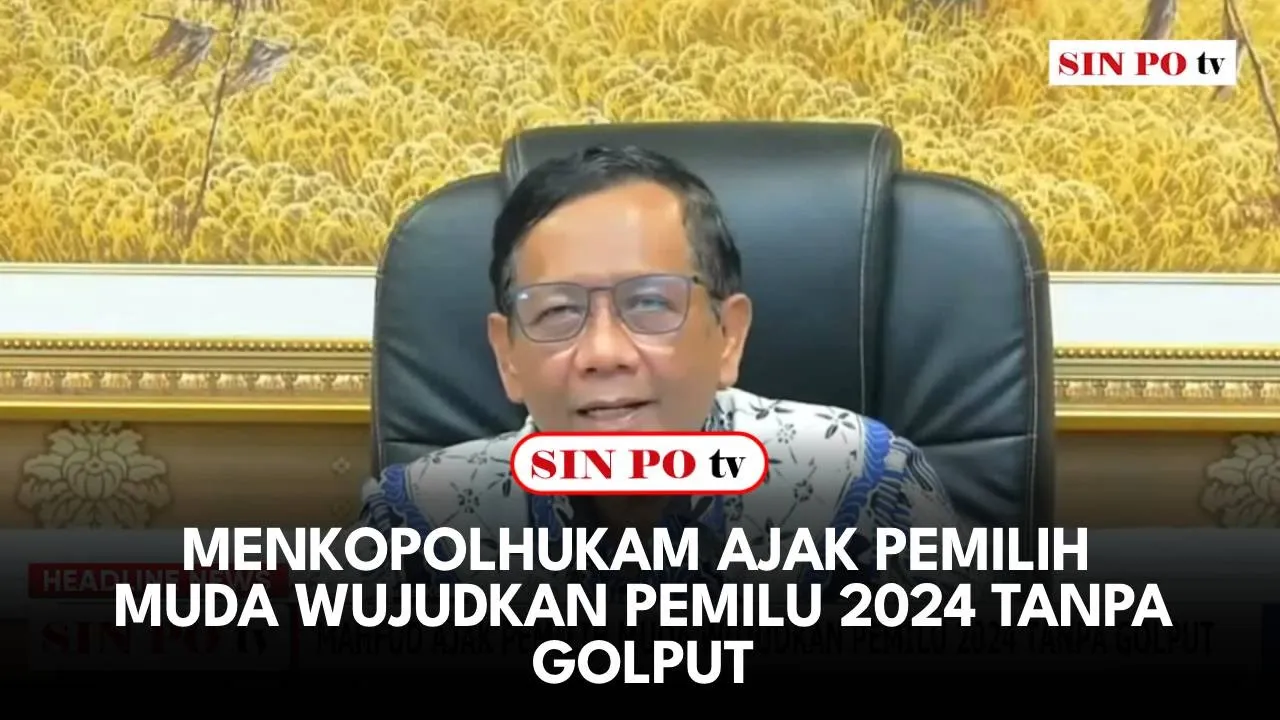 Menkopolhukam Ajak Pemilih Muda Wujudkan Pemilu 2024 Tanpa Golput