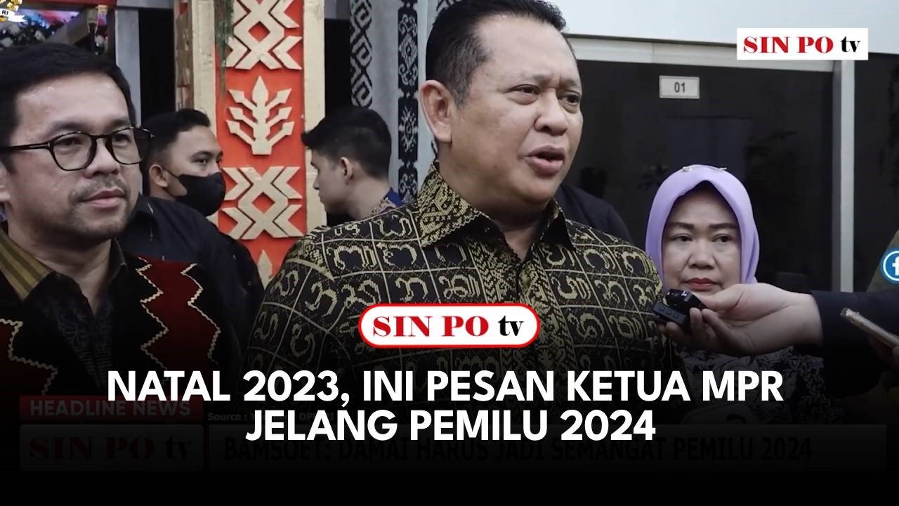 Natal 2023, Ini Pesan Ketua MPR Jelang Pemilu 2024