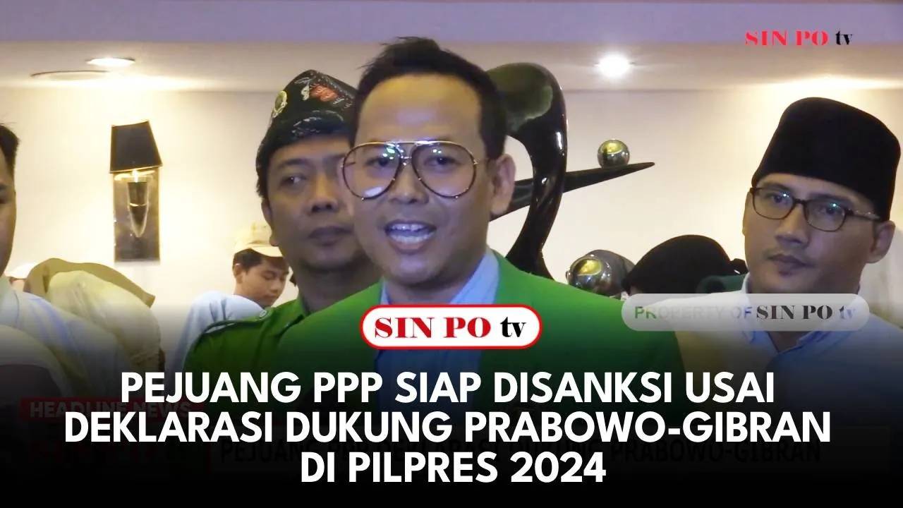 Pejuang PPP Siap Disanksi Usai Deklarasi Dukung Prabowo-Gibran Di Pilpres 2024
