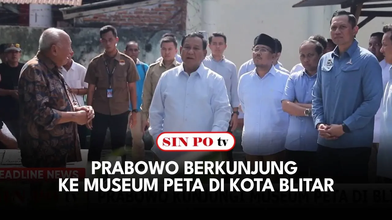 Prabowo Berkunjung ke Museum Peta di Kota Blitar