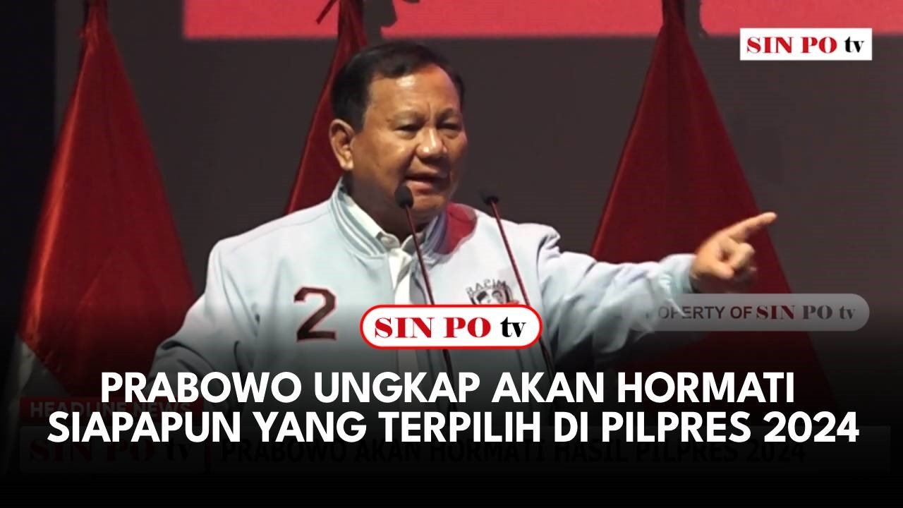 Prabowo Ungkap Akan Hormati Siapapun Yang Terpilih Di Pilpres 2024