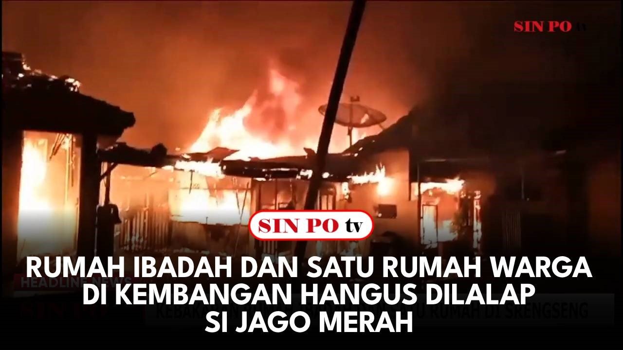 Rumah Ibadah Dan Satu Rumah Warga Di Kembangan Hangus Dilalap Si Jago Merah