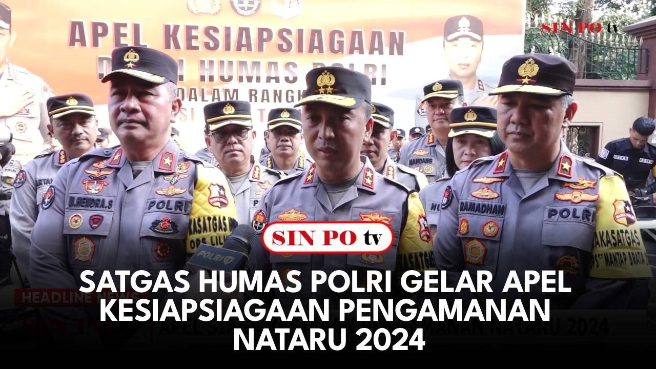 Satgas Humas Polri Gelar Apel Kesiapsiagaan Pengamanan Nataru 2024