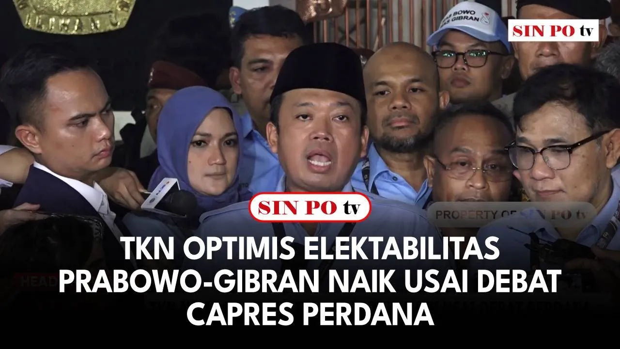 TKN Optimis Elektabilitas Prabowo-Gibran Naik Usai Debat Capres Perdana