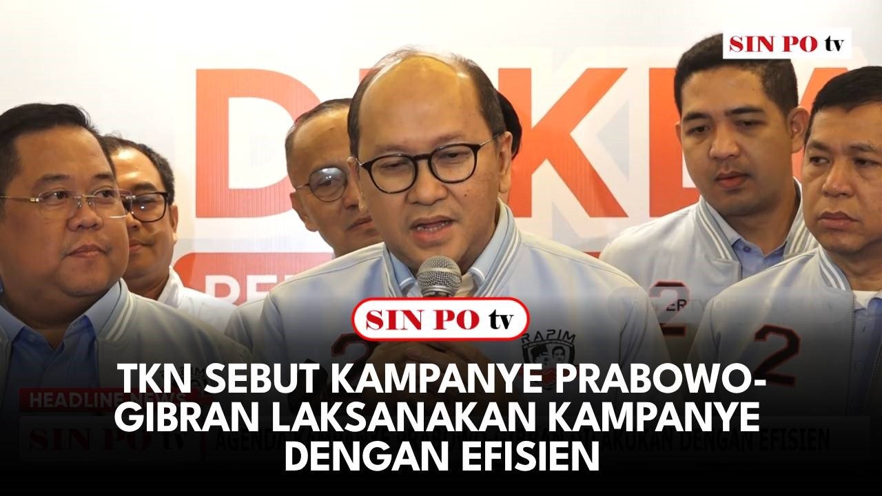 TKN Sebut Kampanye Prabowo-Gibran Laksanakan Kampanye Dengan Efisien