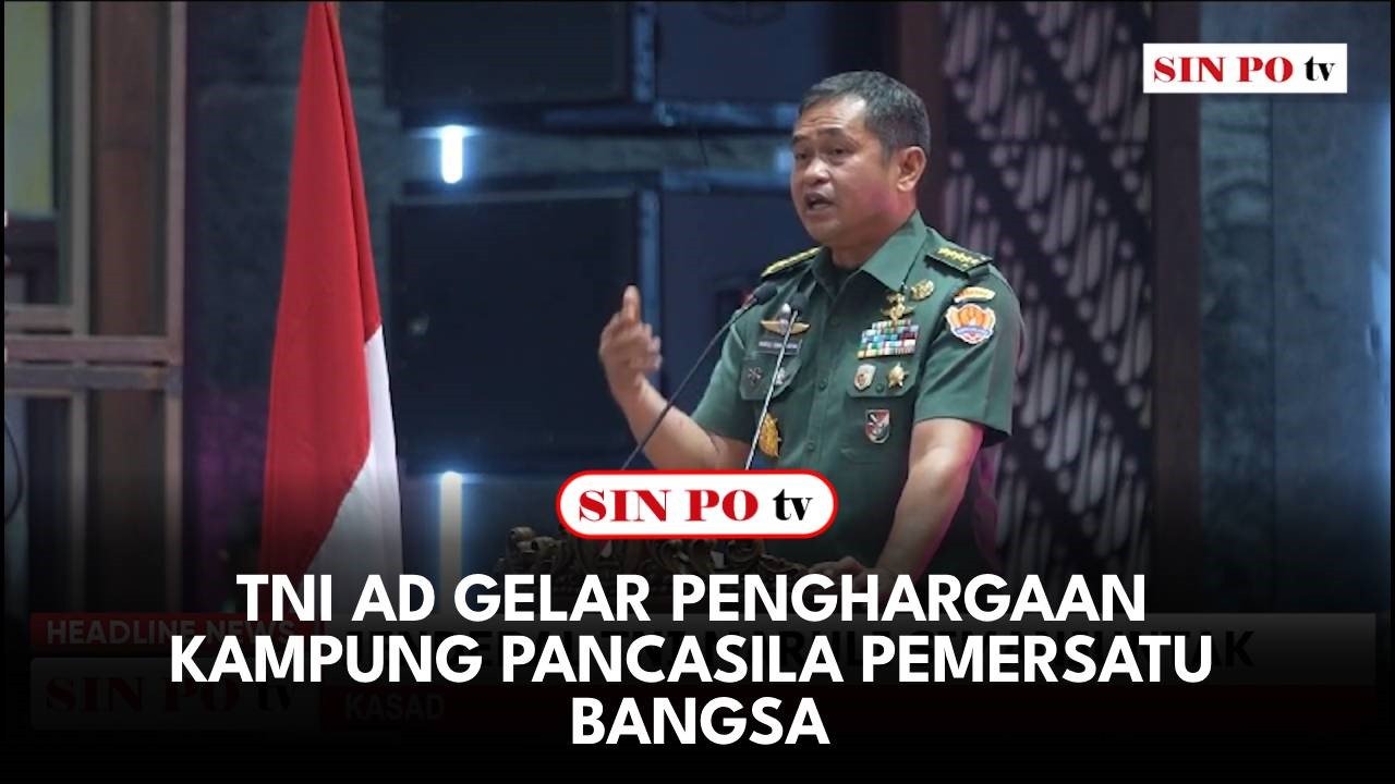 TNI AD Gelar Penghargaan Kampung Pancasila Pemersatu Bangsa